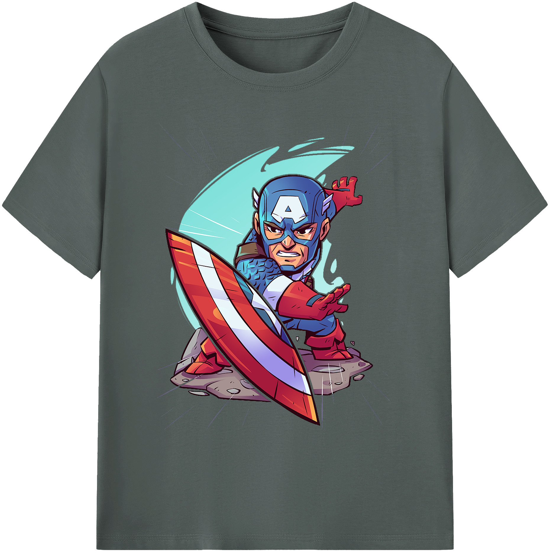 （画像用） アベンジャーズ The Avengers 綿100％ メンズ半袖Tシャツ｜肌触りやわらか＆通気性